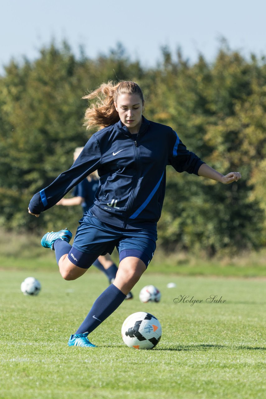 Bild 89 - B-Juniorinnen Krummesser SV - SV Henstedt Ulzburg : Ergebnis: 0:3